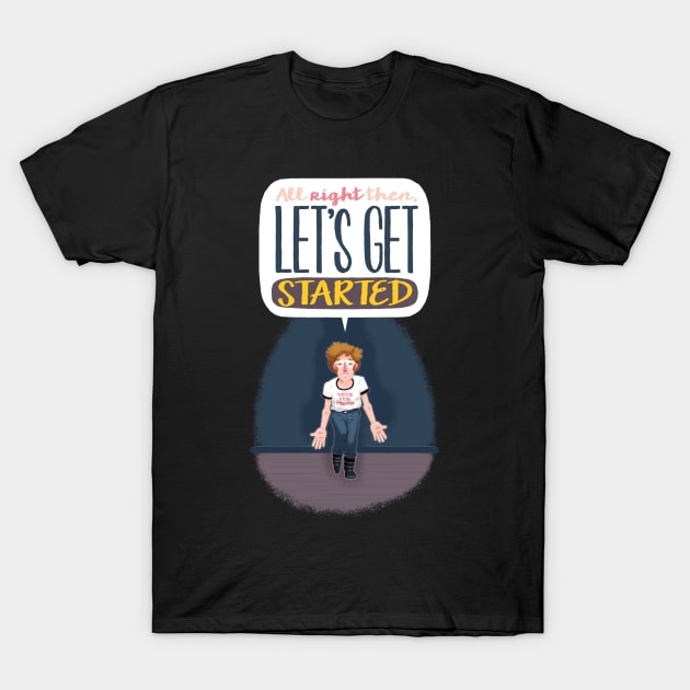 All right then, let's get started! T-Shirt by LuisD